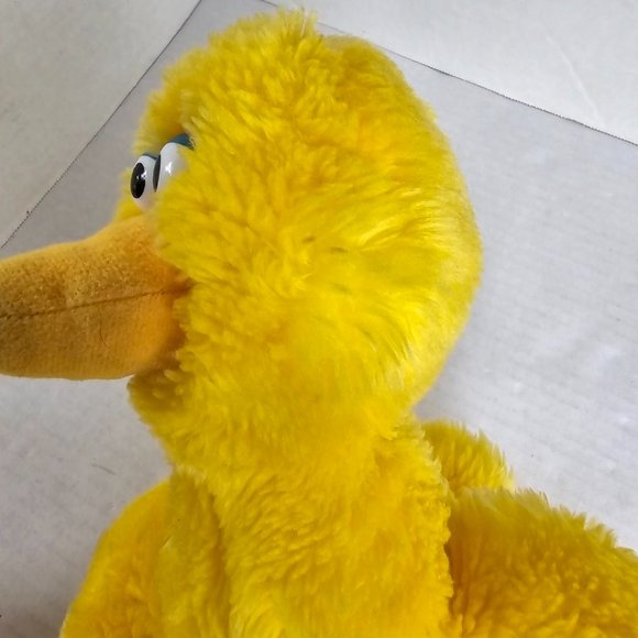 Applause 90s Sesame Street Stuffed Animal Yellow Big Bird Muppets 1992 Plush - Picture 13 of 14